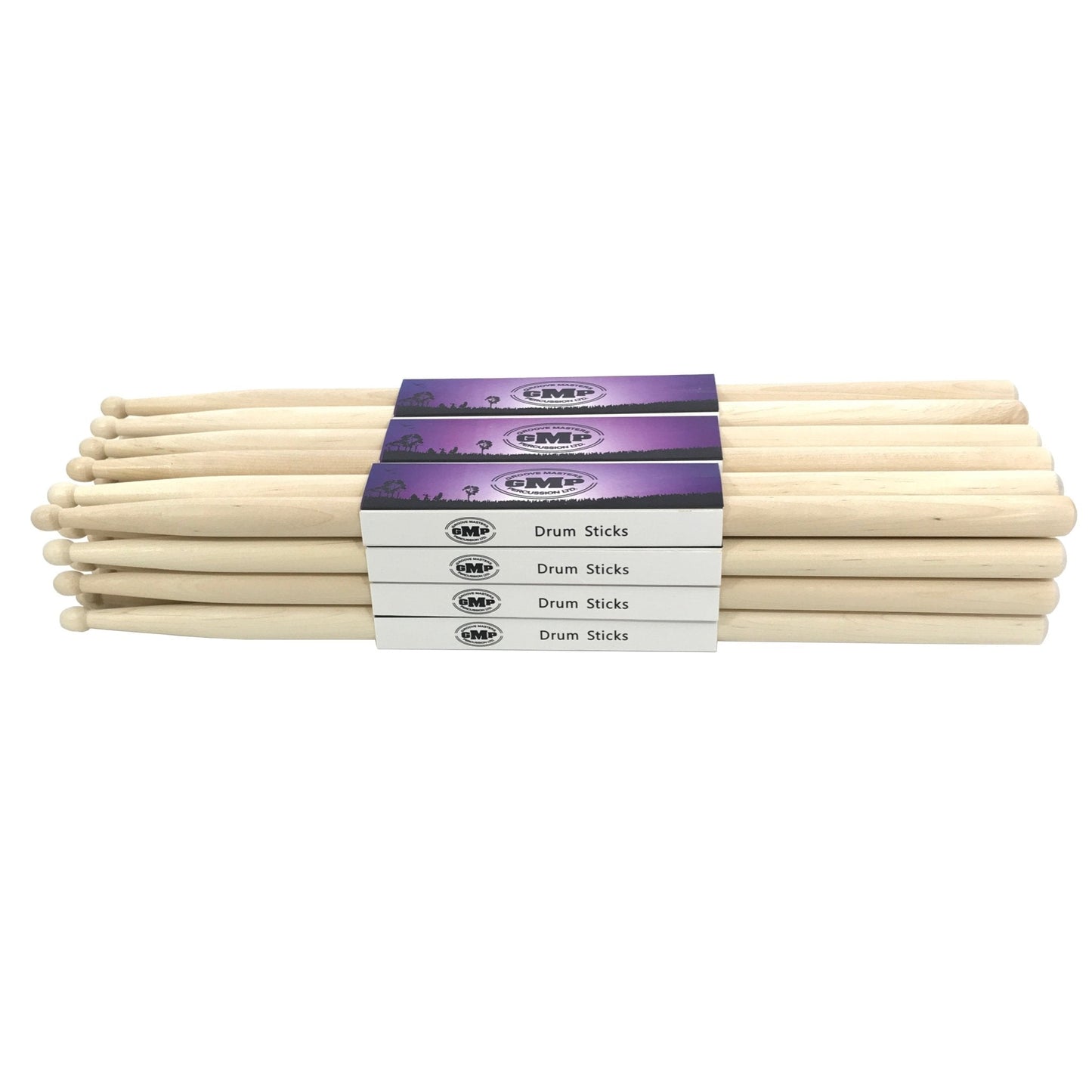 GMP 5B Drum Sticks, 12 Pairs - STK-M5BW - Empire Music Co. Ltd--Groove Masters Percussion