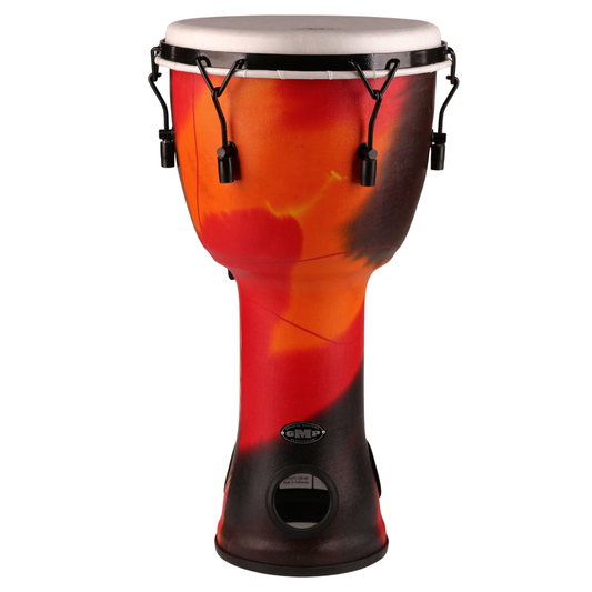 GMP AirDrum™ Lug-Tuned Abstract Orange - ESP(3 sizes)TU-AIR-10C - Groove Masters Percussion