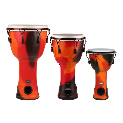 GMP AirDrum™ Tunable Abstract Orange - ESP(3 sizes)TU-AIR-10C - Groove Masters Percussion