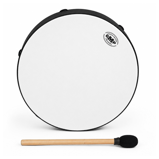 GMP Buffalo Frame Drum with Fiberskin Head - BDFS-(choose size) - Groove Masters Percussion