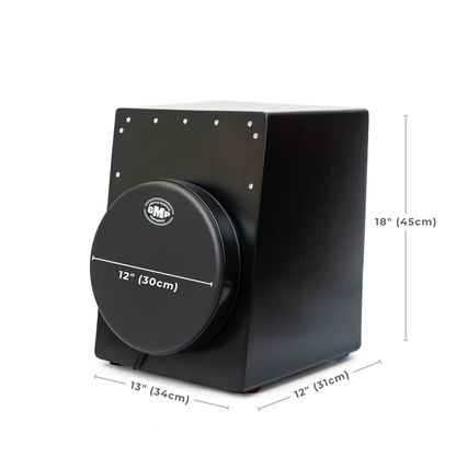 GMP Cajon with Pop-Off Napa Head w/ Bag - CAJ-SLANT - Groove Masters Percussion