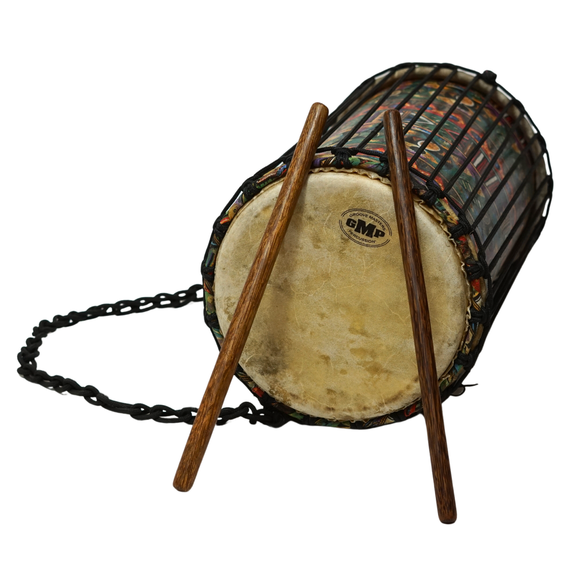 GMP Rope-tuned Fibreglass Djun - FDD-(3 sizes) - Hand Drums