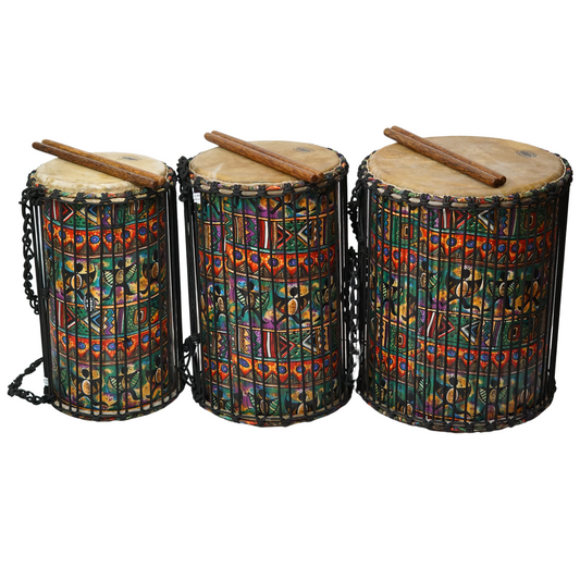 GMP Rope-Tuned Fibreglass Djun - FDD-(3 sizes) - Groove Masters Percussion