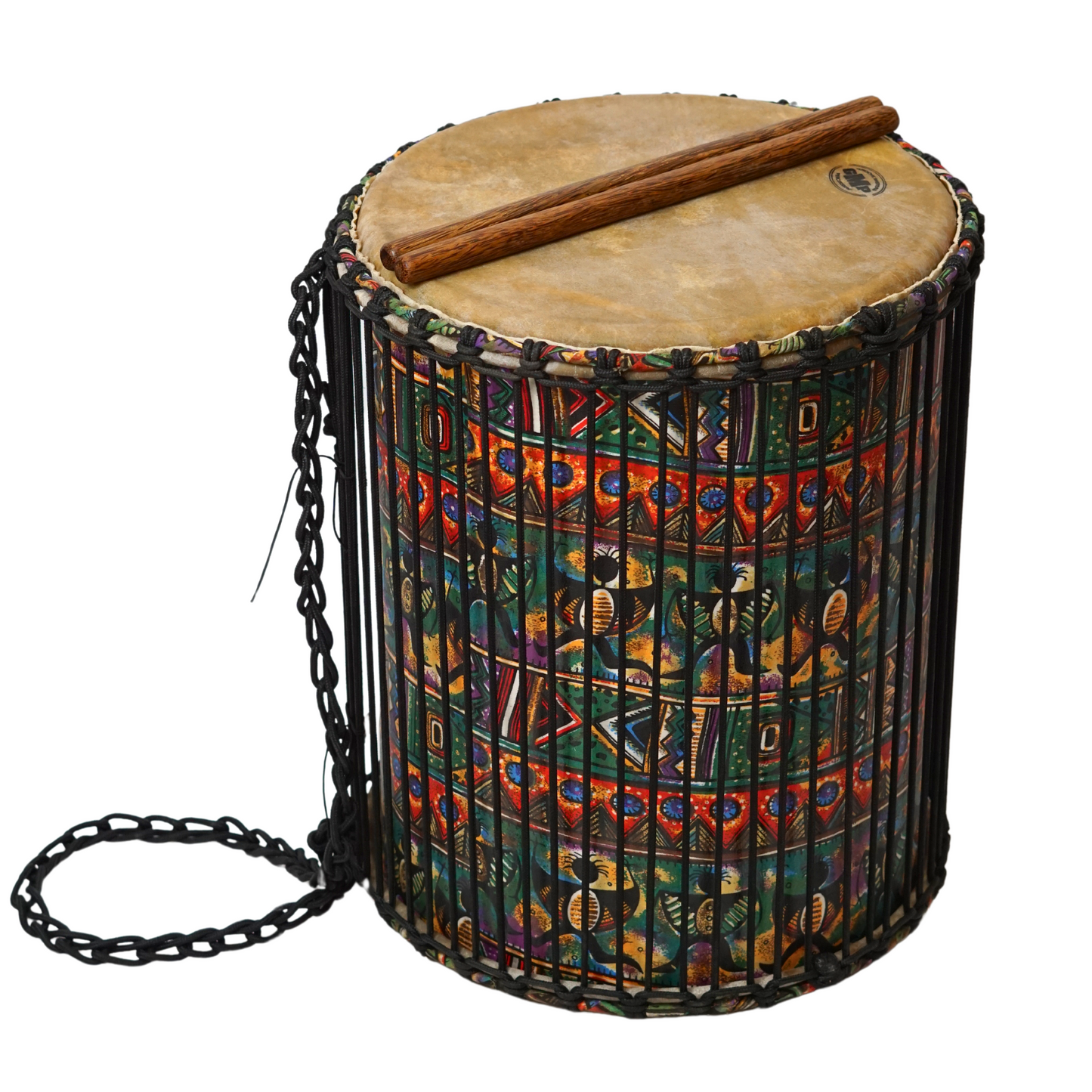 GMP Rope-tuned Fibreglass Djun - FDD-(3 sizes) - Hand Drums