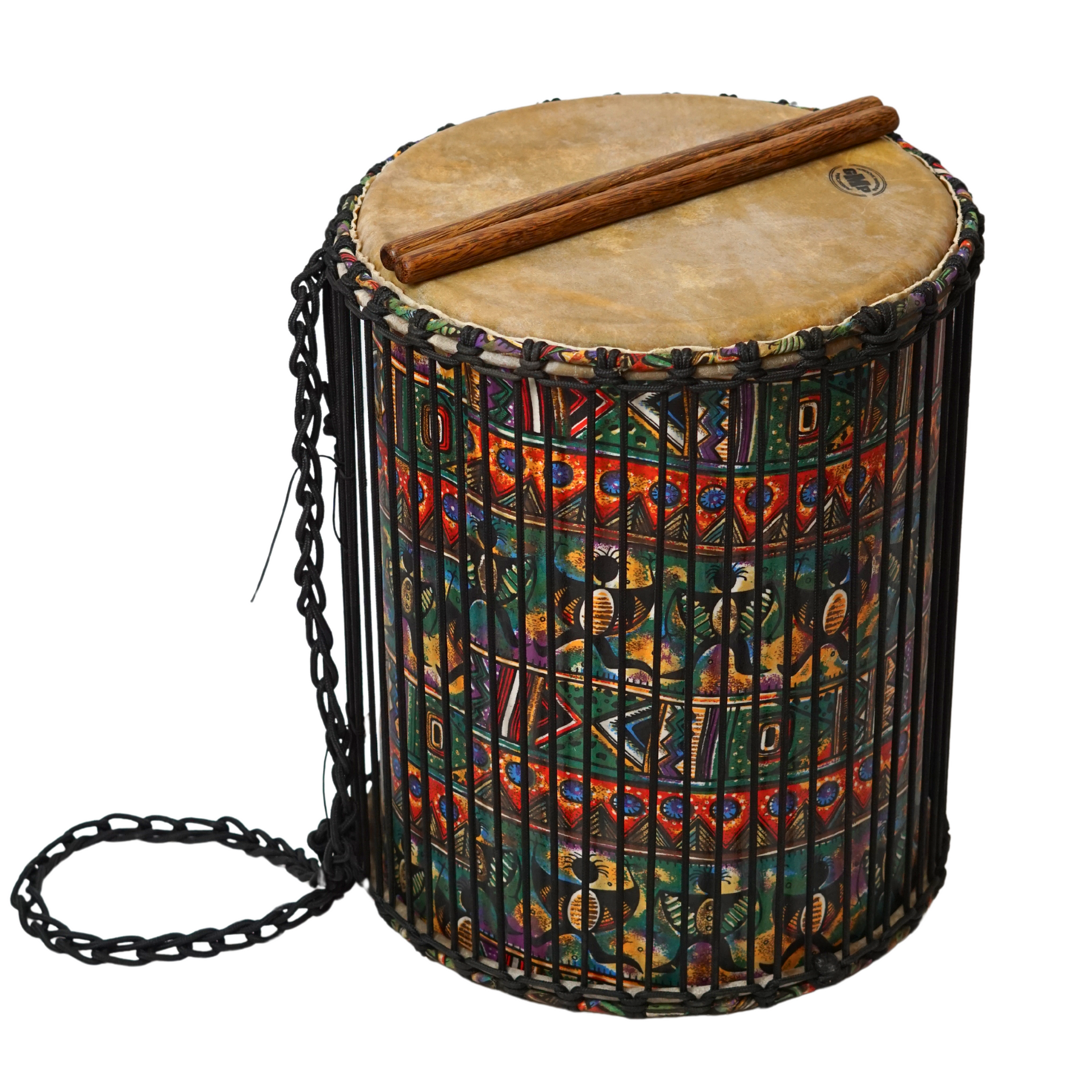 GMP Rope-tuned Fibreglass Djun - FDD-(3 sizes) - Hand Drums