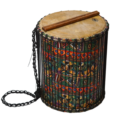 GMP Rope-tuned Fibreglass Djun - FDD-(3 sizes) - Hand Drums