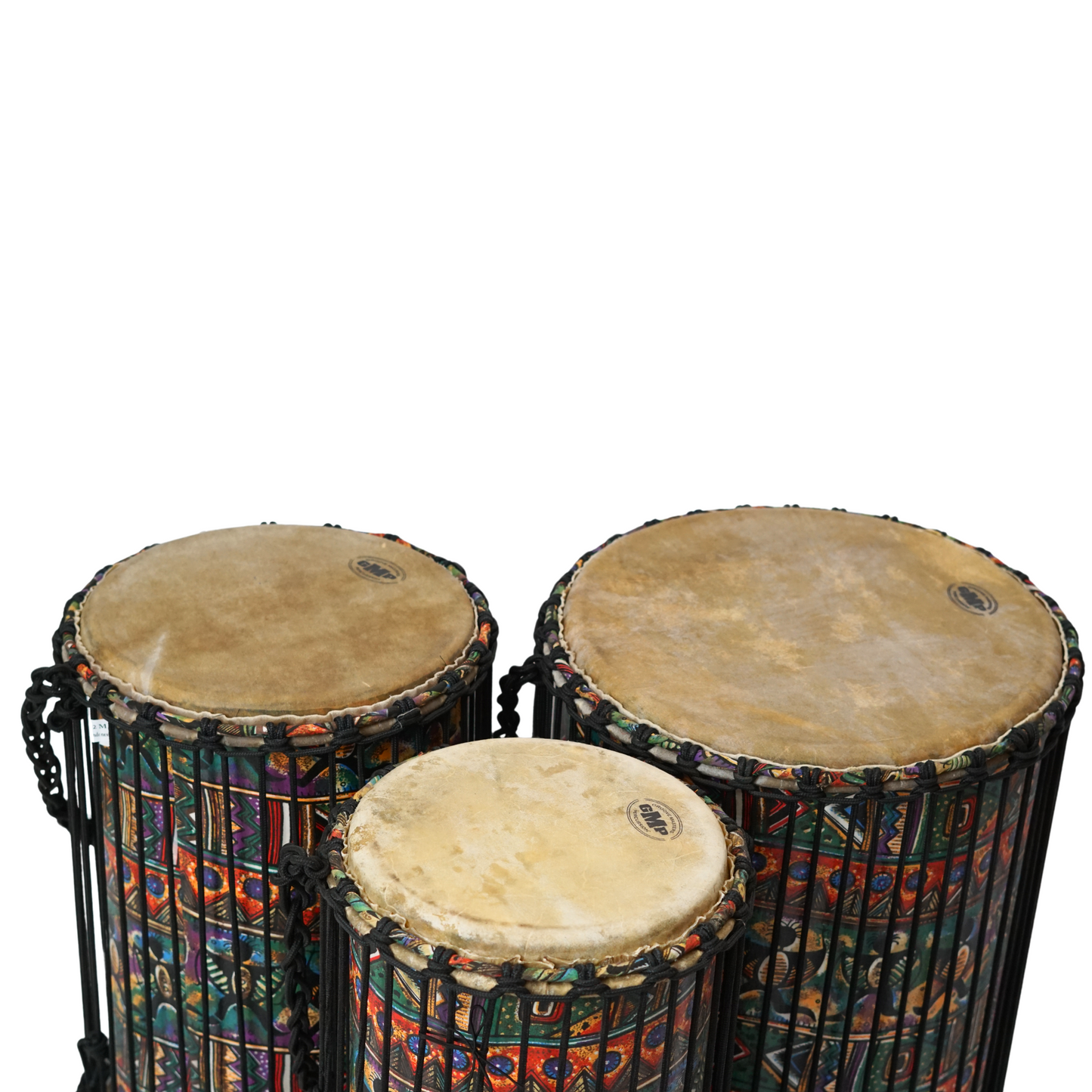 GMP Rope-tuned Fibreglass Djun - FDD-(3 sizes) - Hand Drums