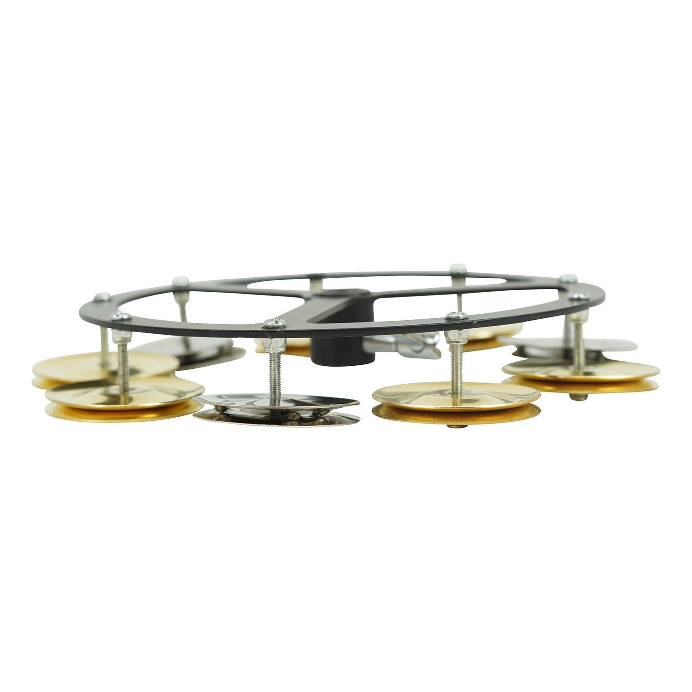 GMP Hi Hat Tambourine w/ Brass & Steel Jingles - FL-HI36-BRS - Empire Music Co. Ltd-tambourine-Groove Masters Percussion