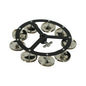 GMP Hi Hat Tambourine w/ Steel Jingles - FL-HI-STL - Groove Masters Percussion