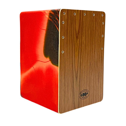 GMP Junior Cajon for Children - 4 Colors - Abstract Orange - cajon