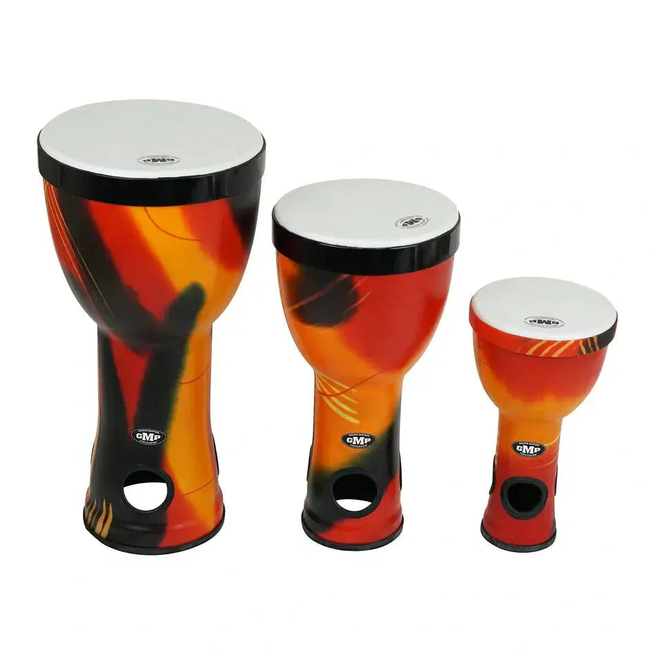 GMP Nesting AirDrums 3-pc Set (Abstract Orange) - GMND-10C - Empire Music Co. Ltd--Groove Masters Percussion