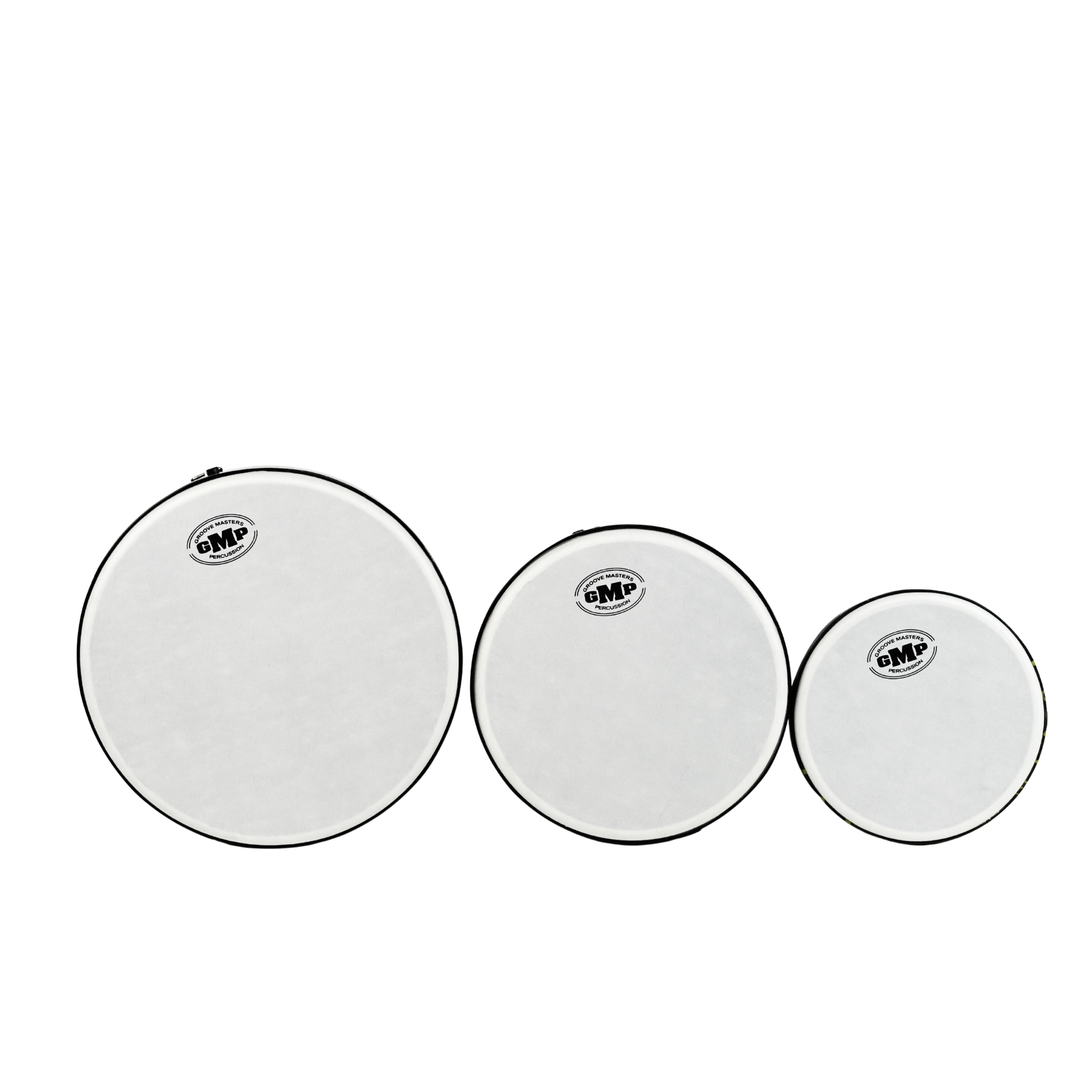 GMP Nesting AirDrums 3-pc Set (Baliku Chocolate) - NESTDRUM-8C - Groove Masters Percussion