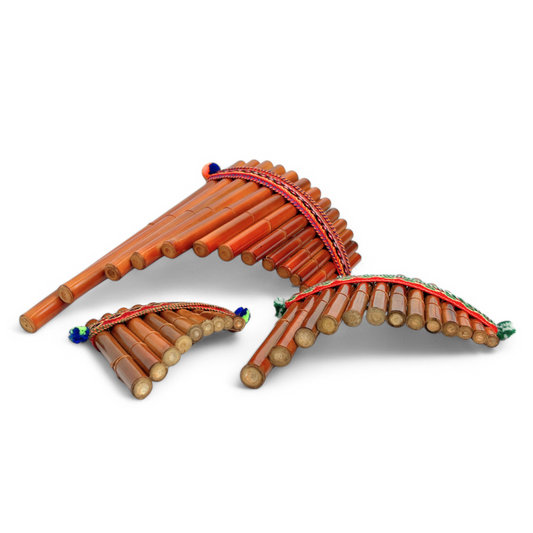 GMP Peruvian Bamboo Pan Flute 3 Sizes - pan flute