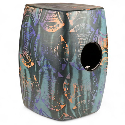 GMP Pro Bass Port Cajon Ocean Blue - CAJON-PVC-1C