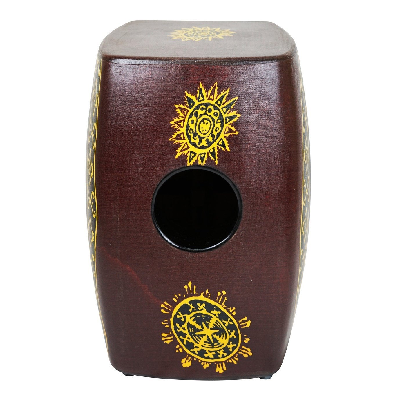 GMP Pro Composite Bass Port Cajon, Chocolate (CAJON-PVC-8C) - Empire Music Co. Ltd--Groove Masters Percussion