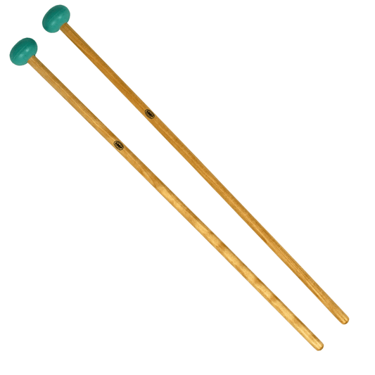 GMP Xylophone/Bell Mallets Medium Green (pair) - MAL-XM14-GN