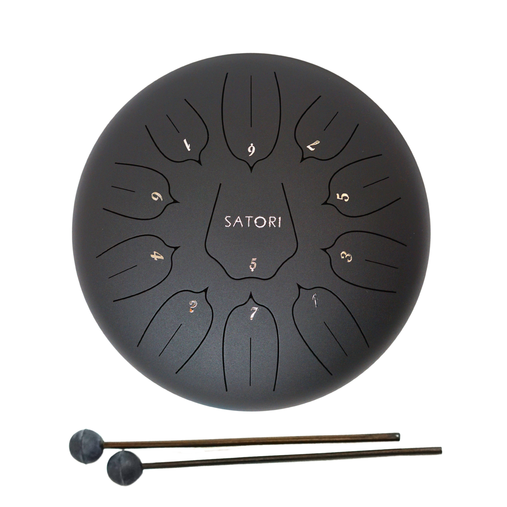 SATORI Tongue Drum/Rain Drum 11-Note - TDM-THL11-12 - 12’’