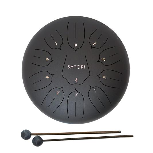 SATORI Tongue Drum/Rain Drum 11-Note - TDM-THL11-12 - 12’’