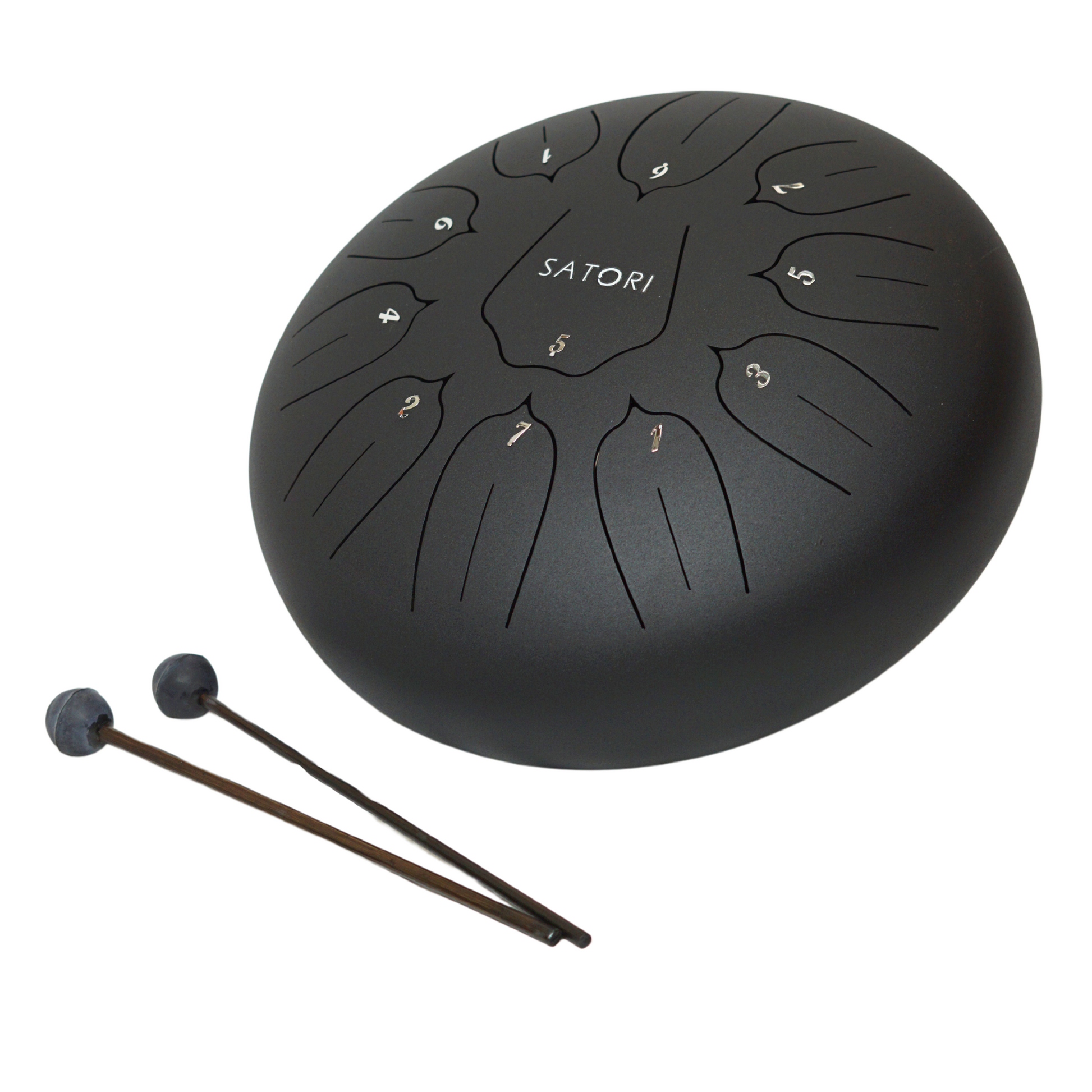 SATORI Tongue Drum/Rain Drum 11-Note - TDM-THL11-12 - 12’’