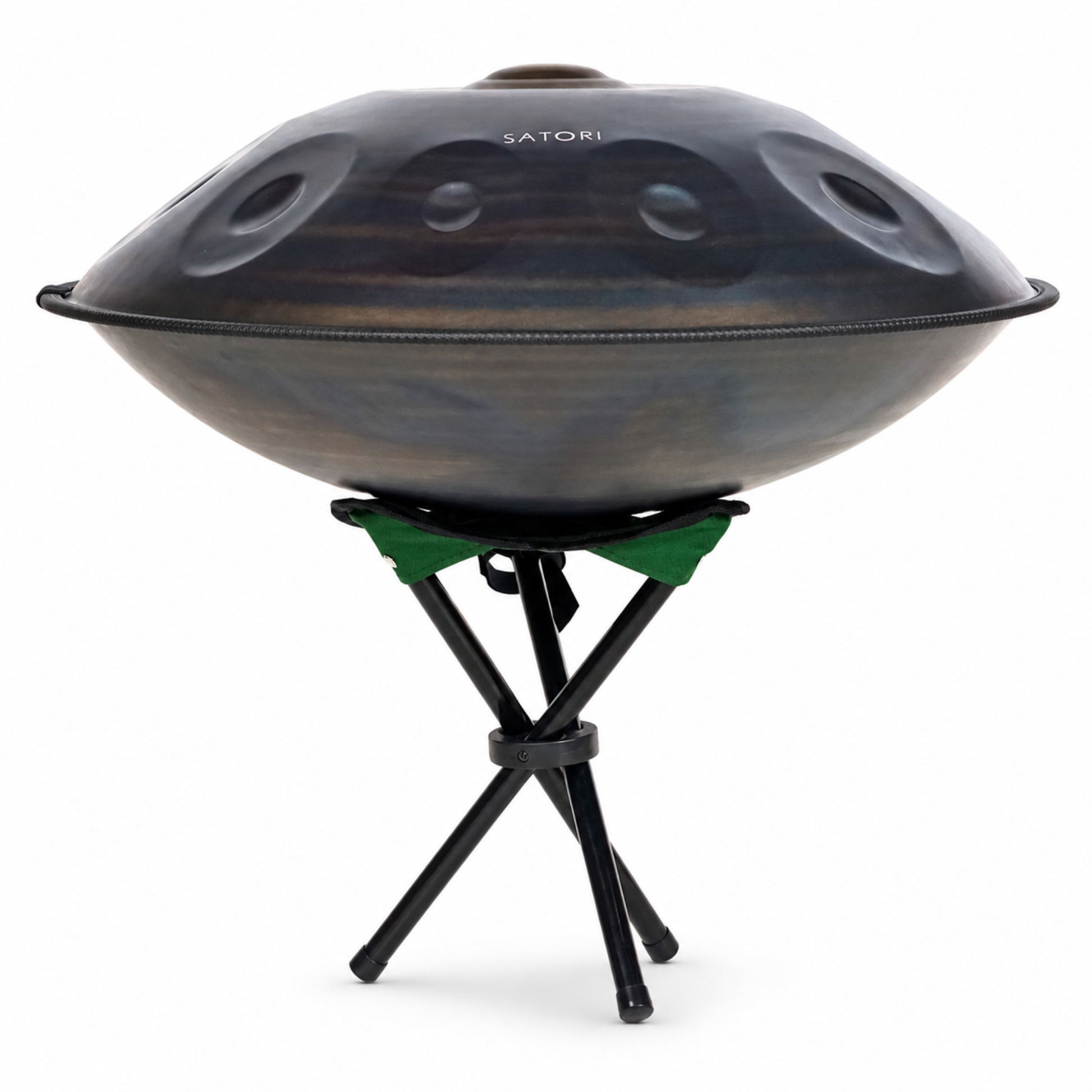 SATORI 22’’ Steel Handpan Drum - HD-HB10 (Copper Silver Brown)