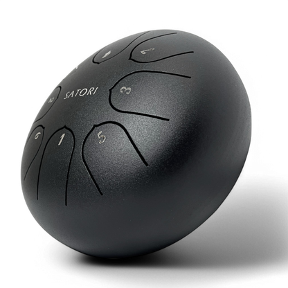 MUSICAL INSTRUMENTS | STEEL DRUMS: SATORI 6’’ LOTUS MINI TONGUE DRUM / RAIN