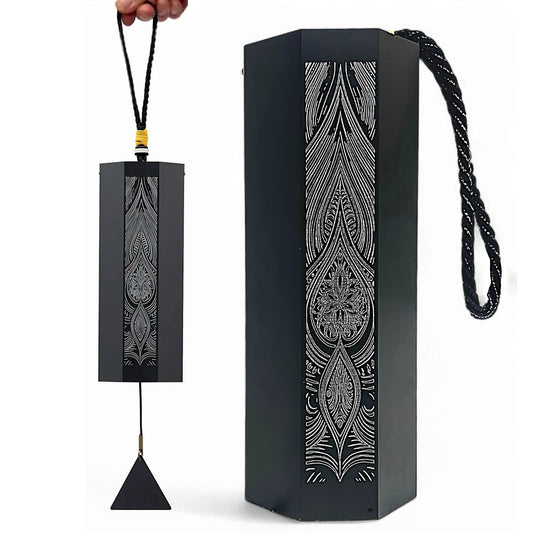 SATORI Aluminum 8-Note Wind Chime - WC-OCTAGON8-3 - Chimes