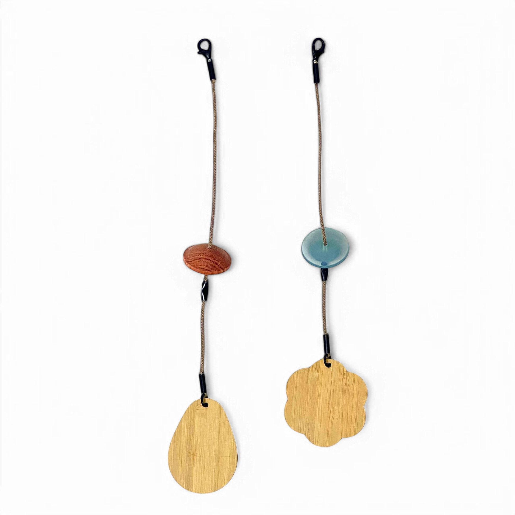 SATORI Bamboo + Aluminum 8-Note Wind Chimes (4 Styles)