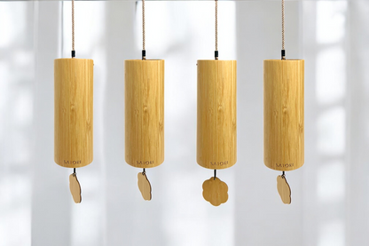 SATORI Bamboo + Aluminum 8-Note Wind Chimes (4 Styles)