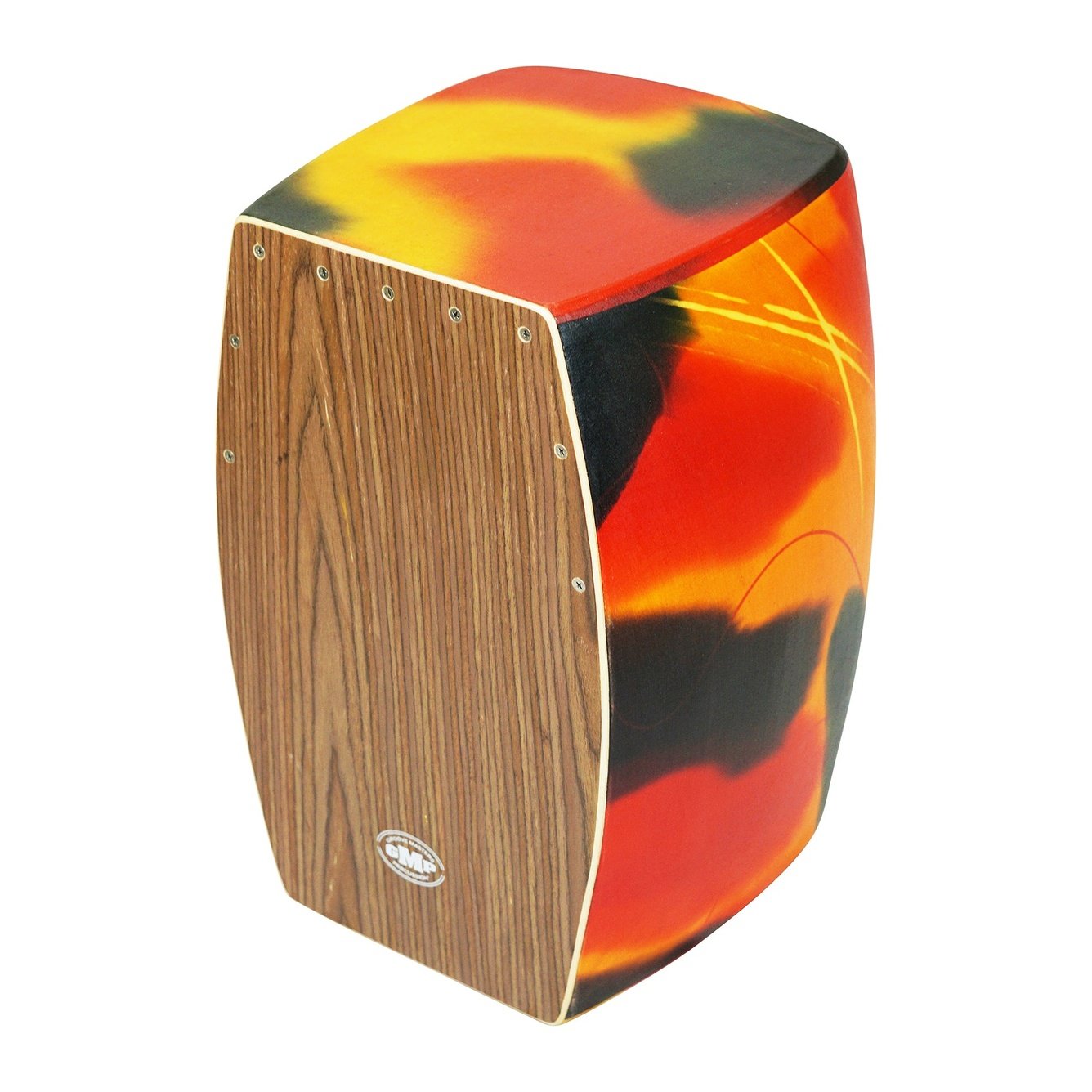 Pro Composite Bass Port Cajon, Festive Sunset Color Groove Masters